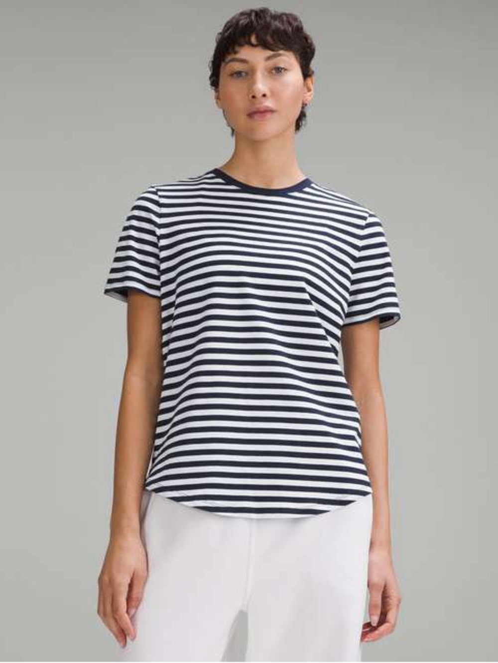 Lovecrew green and white Tee - Women
